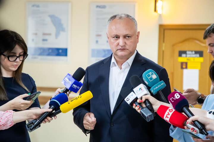 Справа Додона: прокуратура повідомила про арешт майна експрезидента Молдови