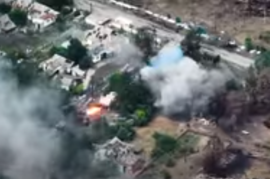 Спецпризначенці ЗСУ спалили ворожі «Урагани» на Донбасі (відео)