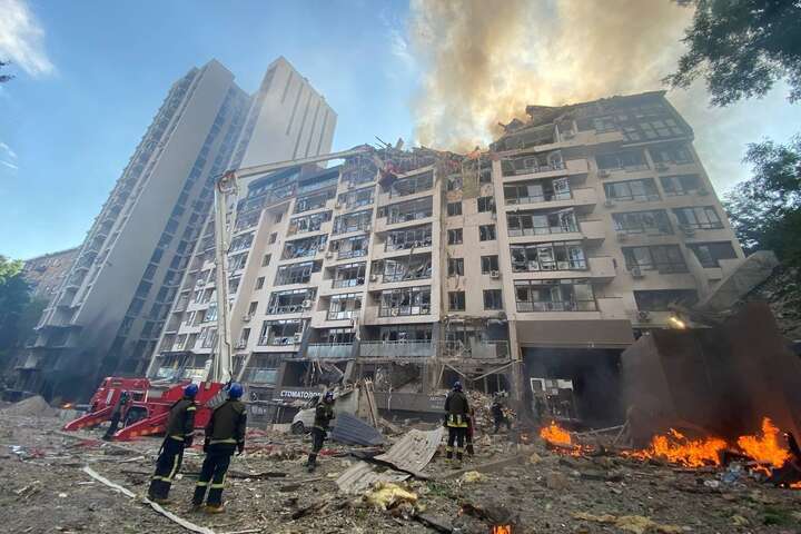Атака на Київ: кількість постраждалих збільшилась