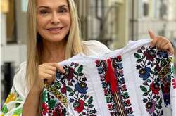 Ольга Сумская продает шикарную вышиванку