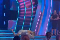 Путинистка Валерия вслед за патриархом Кириллом знатно грохнулась на съемках