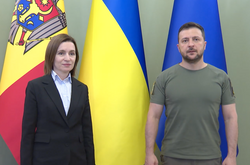 Зеленський зустрівся з президенткою Молдови Санду