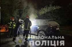 Рятувальники ліквідували загорання автівки