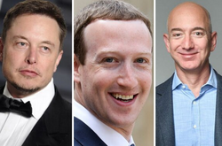 Найбільших втрат зазнали Марк Цукерберг, Ілон Маск і Джеф Безос