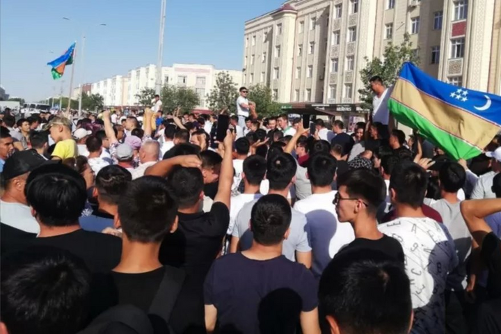 Протести в Узбекистані. Влада запідозрила зовнішнє втручання