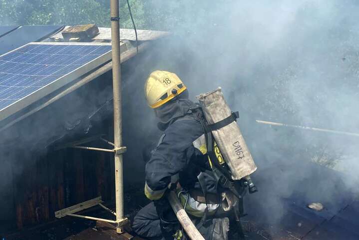 Днепропетровщина: в Павлограде на предприятии произошел масштабный пожар