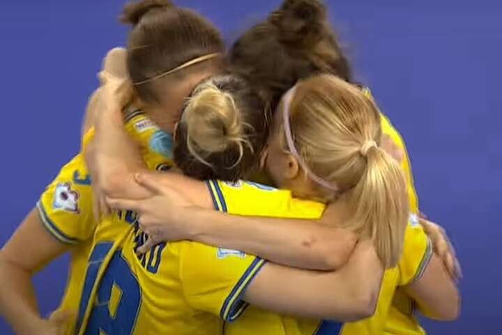 Україна вперше в історії завоювала медаль Євро з футзалу серед жінок