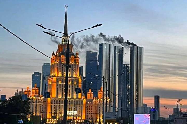 У російській столиці горить «Москва-Сіті» (відео)