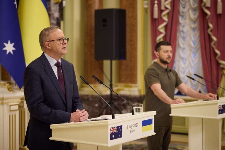 Австралия объявила дополнительный пакет военной помощи Украине