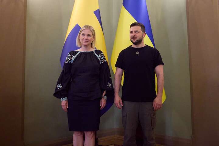 Зустріч Зеленського і прем’єрки Швеції: про що домовилися (фото)