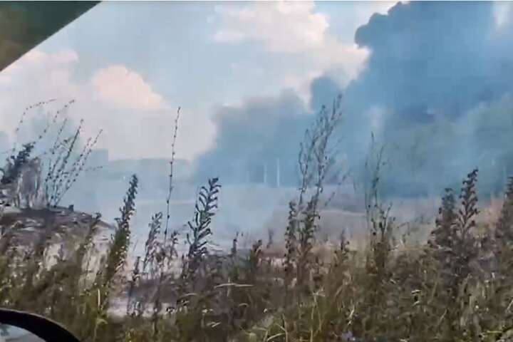 В окупованому Донецьку вибухнув склад боєприпасів рашистів (відео) 