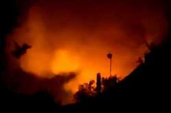 После взрывов на складах боеприпасов РФ в Донбассе произошли пожары