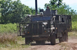 Украинские защитники показали, как работают на фронте бронемашины Mastiff (видео)