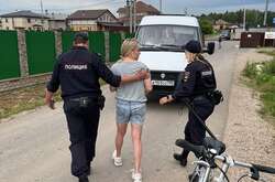 Поліція у Росії затримала пропагандистку Овсяннікову (фото)