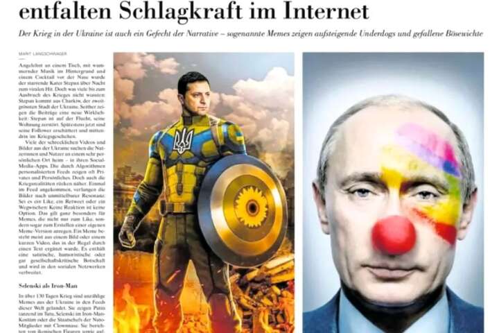 Росія хоче подати до суду через карикатуру Путіна в швейцарській газеті 