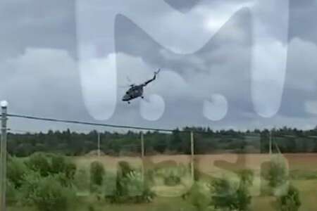 Біля Санкт-Петербурга впав гелікоптер Росгвардії (відео)
