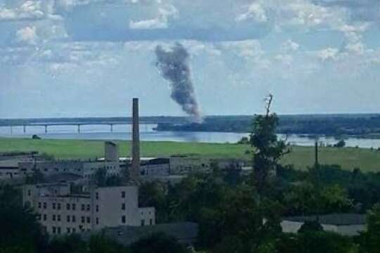ВСУ ударили по оккупантам в районе Антоновского моста