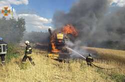 На Запоріжжі комбайнери підірвались на протитанковій міні