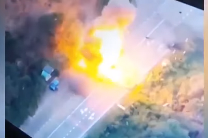 Українські військові впритул розстріляли із Javelin ворожий танк (відео)