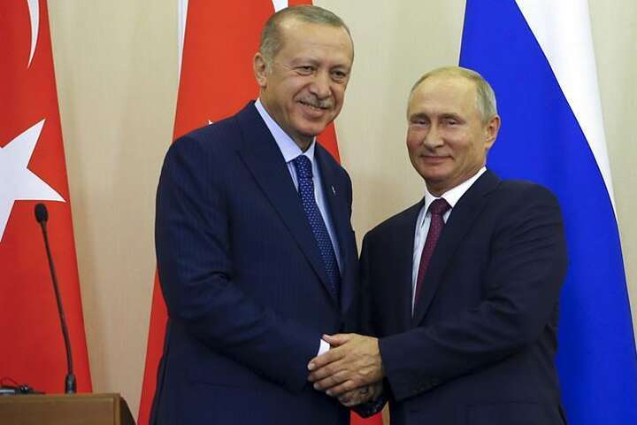 Ердоган заявив, що «західні політики неправильно ставляться до Путіна»