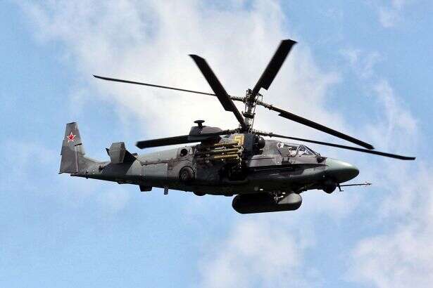 Окупанти збили власний бойовий вертоліт на Херсонщині