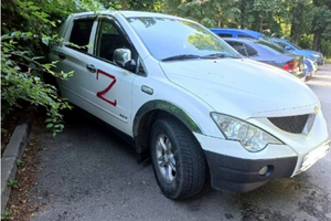 В российском Воронеже неизвестные «украсили» десятки автомобилей символом «Z» (фото)