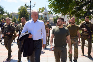 Президент Литви провів зустріч з Володимиром Зеленським 