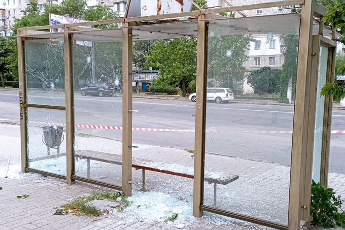 Удар возле остановки в Николаеве: ужасные кадры