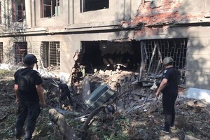 На місці події виявлено фрагменти ракети