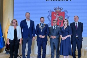 Польша присвоила мэру Киева звание почетного гражданина Варшавы