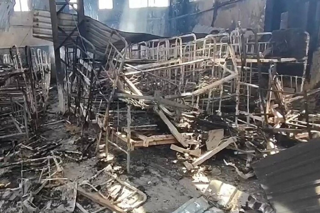 Окупанти не пускають Червоний Хрест в Оленівку