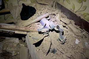 У дитячому ліжку уламок від «Граду» 