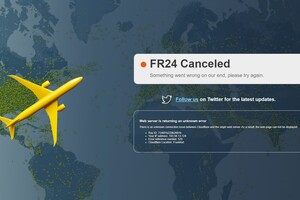 Сервіс не витримав навантаження у зв'язку з увагою до літака Ненсі Пелосі