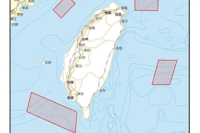 Бойові стрільби та запуск ракет. Китай проводить навчання навколо Тайваню (карта)