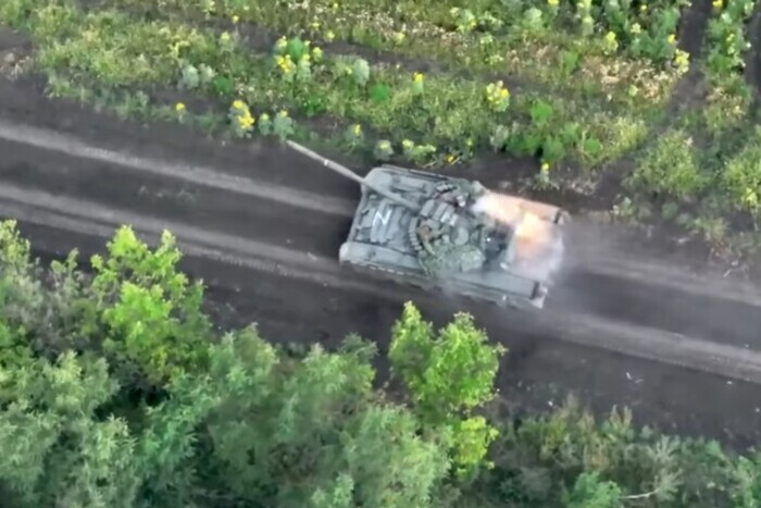 Холодноярцы попали в российский танк из «Джавелина» (видео)