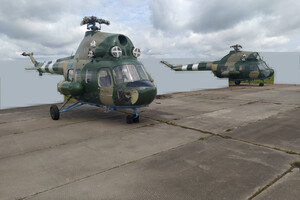 Україна отримала від Латвії чотири бойові вертольоти