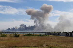 Взрывы под Джанкоем: состав боеприпасов оккупантов детонировал сутки