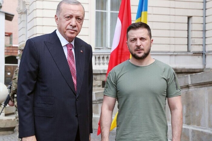 Ердоган повідомив, яку пропозицію зробив Зеленському під час візиту до Львова