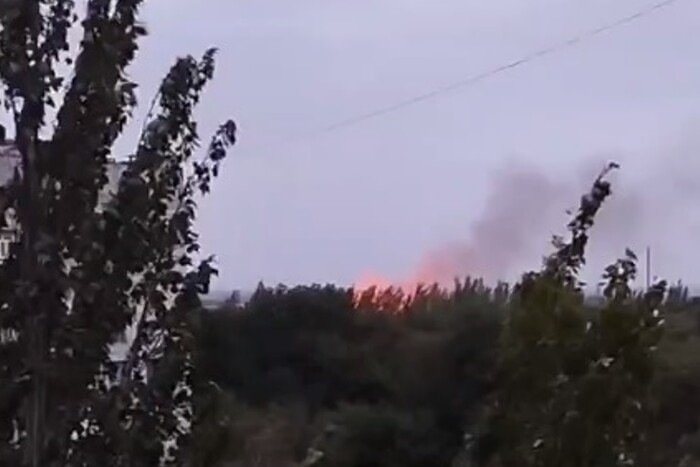 В окупованій Горлівці вибухнув російський склад боєприпасів (відео)