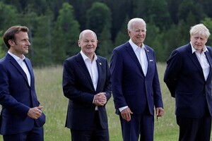 Байден, Макрон, Джонсон и Шольц провели переговоры по Украине: подробности