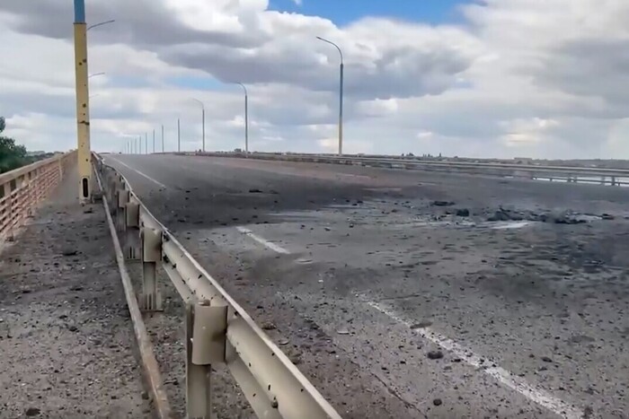 Феєричне влучання: Хлань повідомив деталі удару по Антонівському мосту