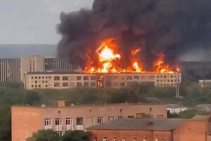 На одному із заводів Харкова пожежа