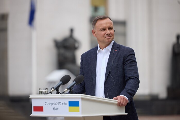 Президент Польщі Дуда закликав ліквідувати «Північний потік-2»