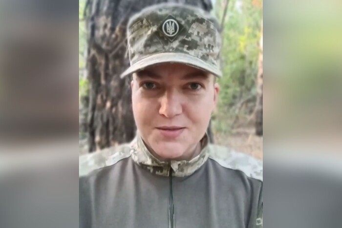 Надія Савченко вперше за довгий час записала звернення (відео)