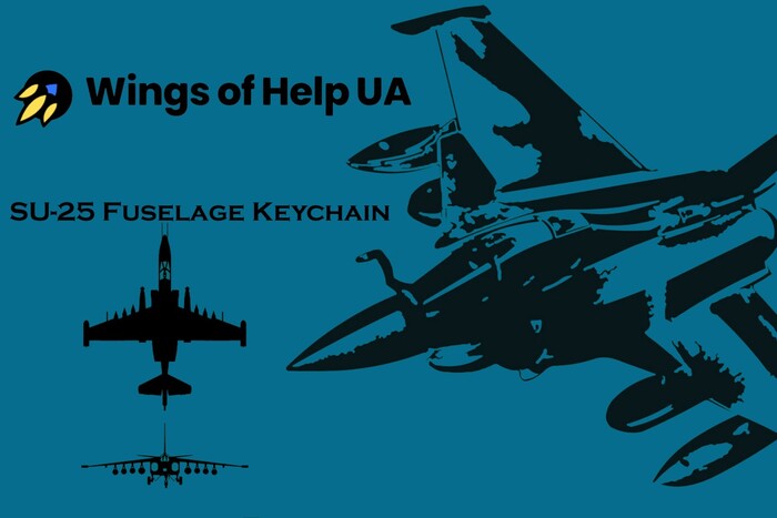Як російський літак Су-25 допомагає ЗСУ: волонтери запустили креативний проєкт 