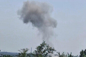 Местные жители видели дым близ Антоновского моста