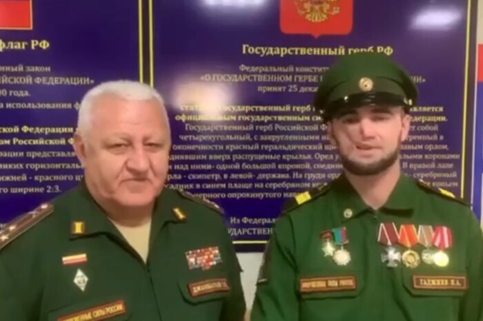 Окупант, який ледь не втратив обличчя на війні в Україні, заохочує вмирати за Путіна