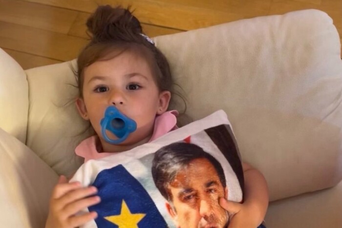 Саакашвілі показав фото своєї маленької доньки