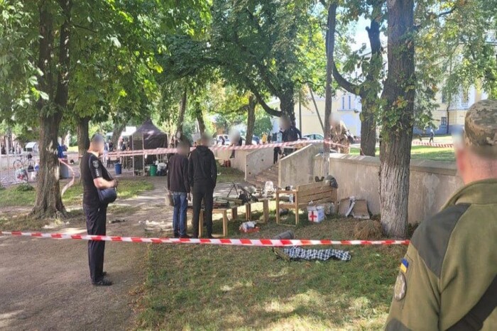 Правоохоронці затримали двох осіб, причетних до вибуху у Чернігові