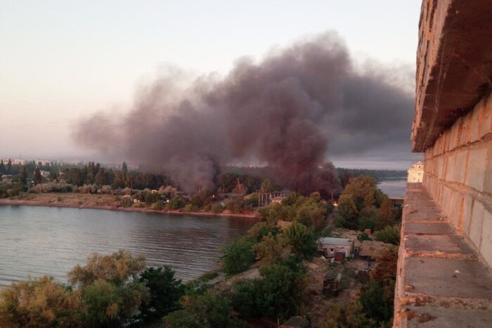 ЗСУ знищили базу рашистів у Новій Каховці (фото)